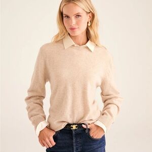 NAADAM The Original Cashmere Sweater in Oatmeal